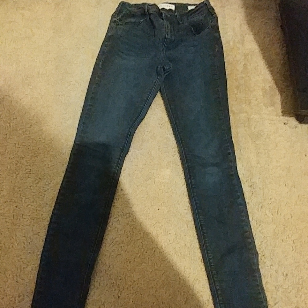 Bullhead high rise skinniest jeans
